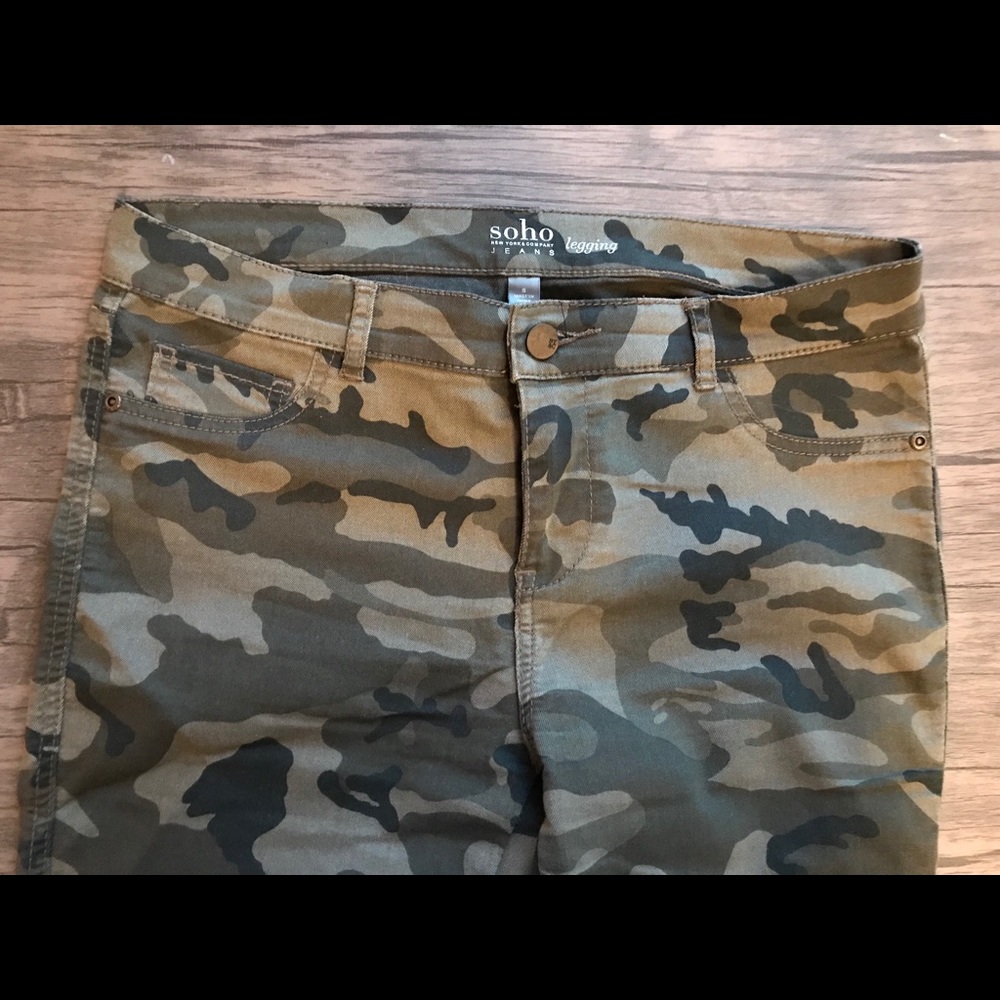 Leggings pants - camouflage
